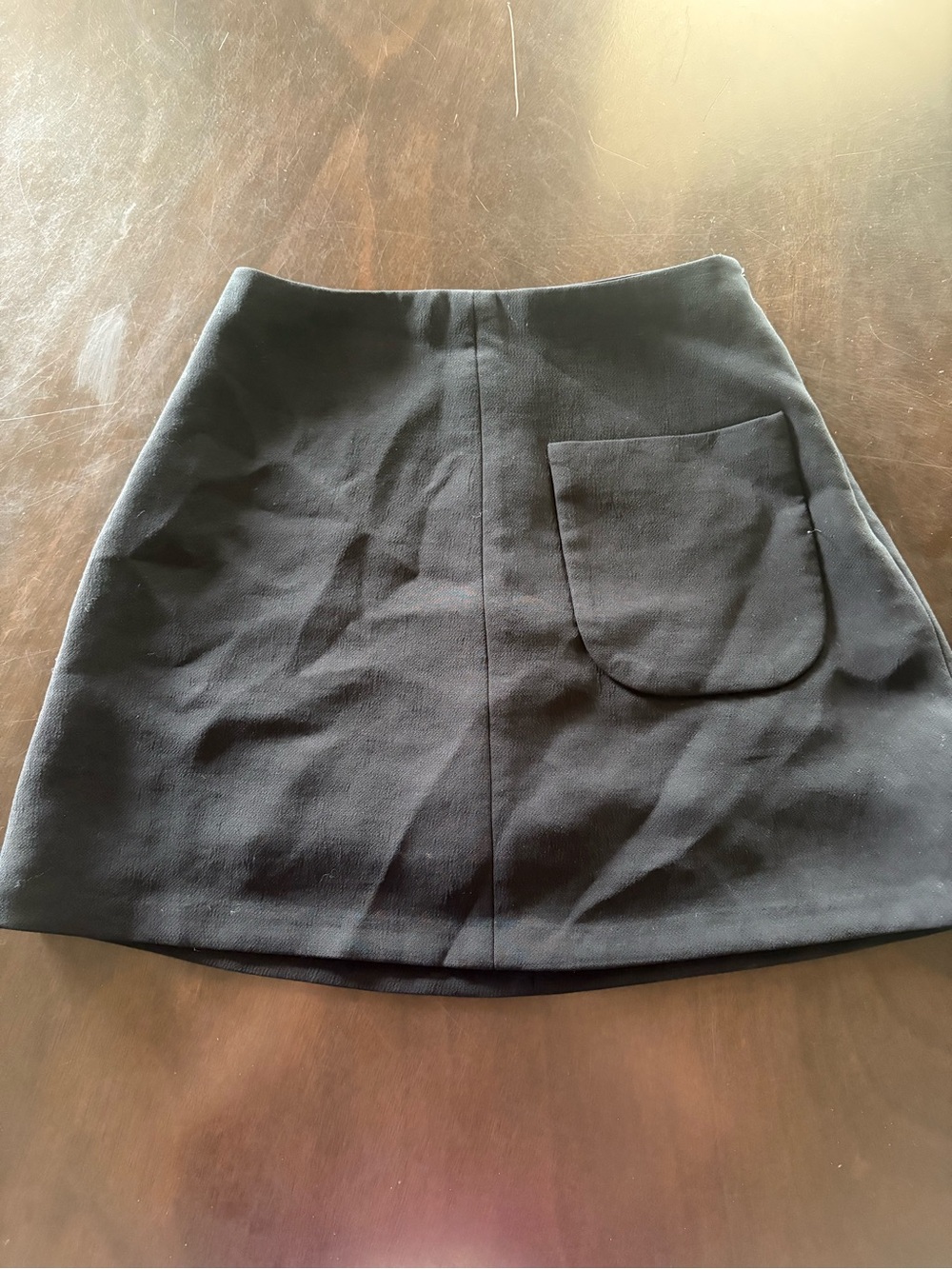 Aritzia Wilfred Black Mini Skirt